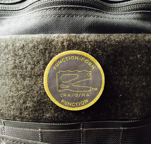 Function-Form Function Morale Patch, Grey & Gold